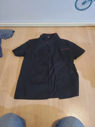 Camiseta Cocinero Negra