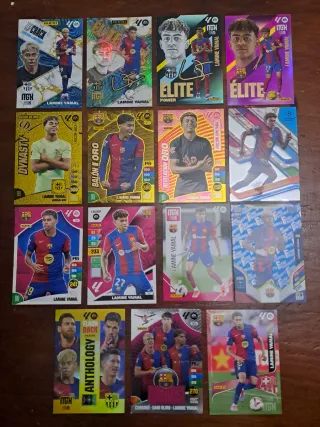 Cromos Lamine Yamal varios