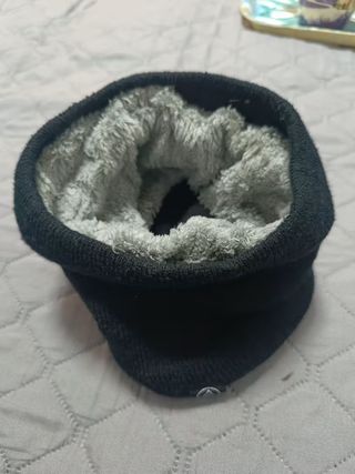 Gola de Inverno - Preto/Cinza