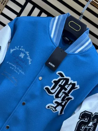 Chaqueta Amiri Azul y Blanca Talla M