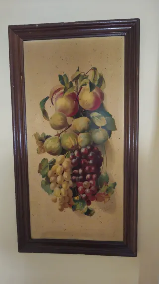 Cuadros rústicos antiguos