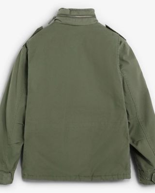 Parka militar algodón verde
