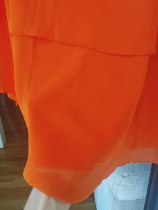 Vestido fiesta naranja