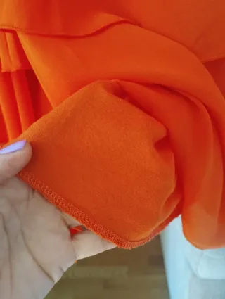 Vestido fiesta naranja