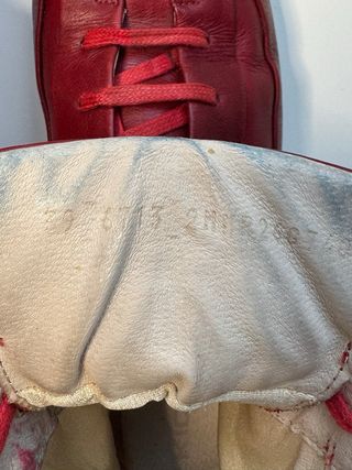 Botines Kickers Piel Mujer Rojos