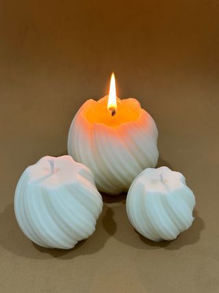 Conjunto 3 Velas Decorativas em Cera Soja