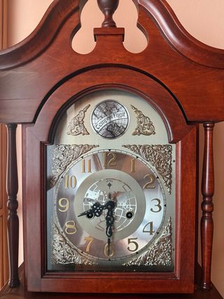 Reloj de Pie Antiguo Tempus Fugit Polaris