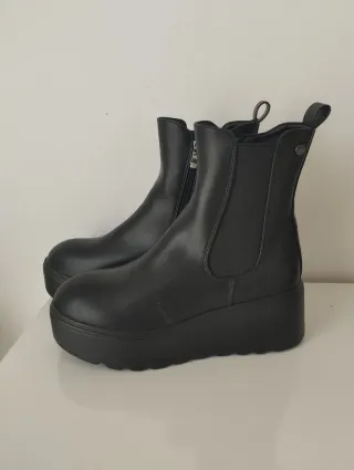 Botas negras plataforma