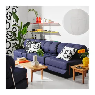 Poltrona letto VÅRKUMLA di IKEA in blu Vansta