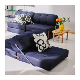 Poltrona letto VÅRKUMLA di IKEA in blu Vansta