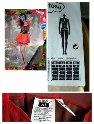 Disfraz de Hada adulta (solo vestido)