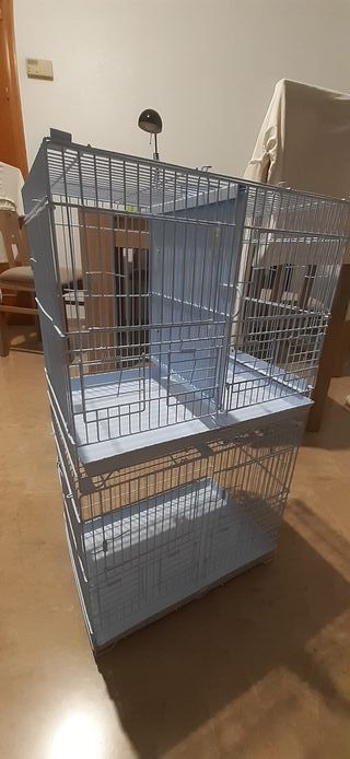 Jaula cría canarios 40cm