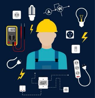 Electricista de mantenimiento industrial