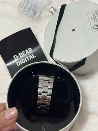 Reloj Tous D-Bear Digital Plata