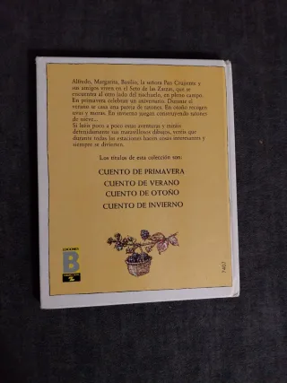Las cuatro 4 estaciones Cuento de otoño