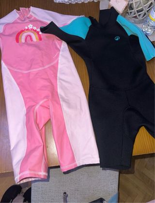 Neopreno niña talla 4 -5 años pack 2ud