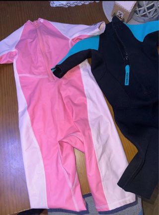 Neopreno niña talla 4 -5 años pack 2ud