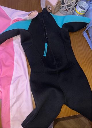 Neopreno niña talla 4 -5 años pack 2ud