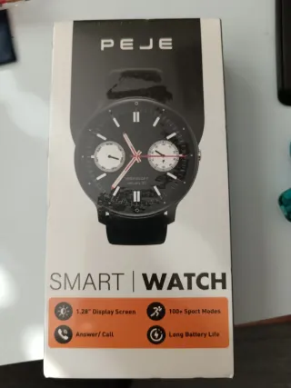 Smartwatch Nero e Argento