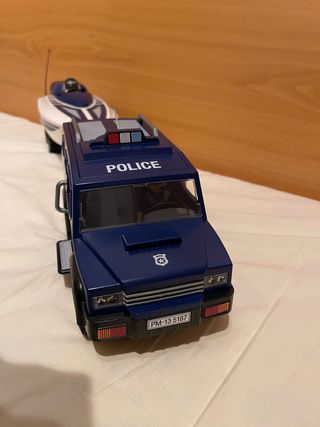 Playmobil Coche Policía y Lancha 5187
