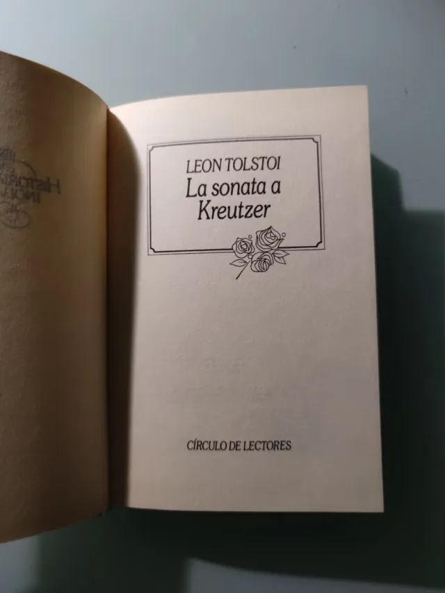 EDICIÓN LIMITADA La sonata de Kreutzer