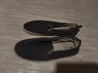 Esparteñas hombre negras talla 44