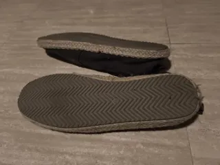 Esparteñas hombre negras talla 44