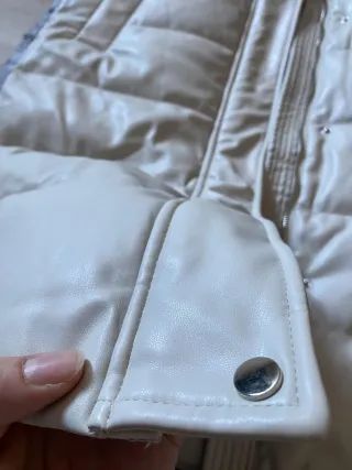 Abrigo Beige Acolchado