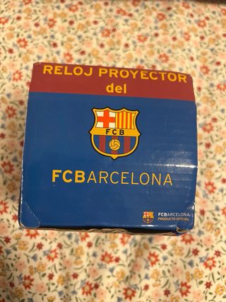 Despertador proyector FC Barcelona
