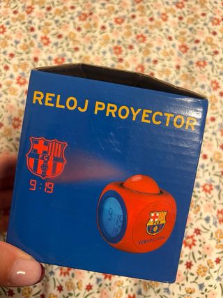 Despertador proyector FC Barcelona
