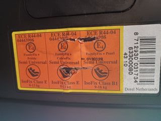 Cómodo asiento de coche ISOFIX