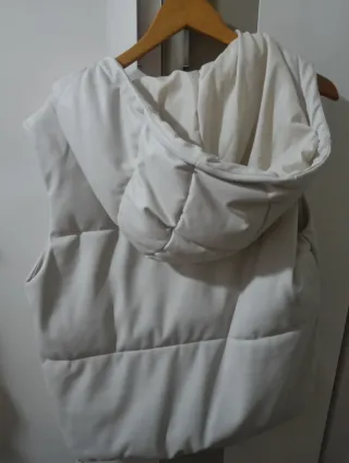 Chaleco Anorak Mujer beige