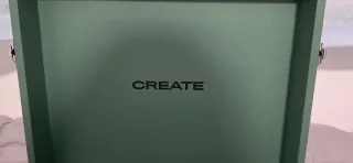 Tocadiscos Maletín CREATE Retro Vintage