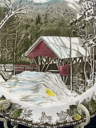 Bandeja J. Bros Friendly Village Porcelana