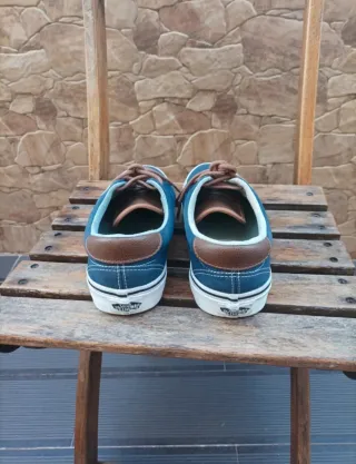 Tênis Vans Era Azul e Branco