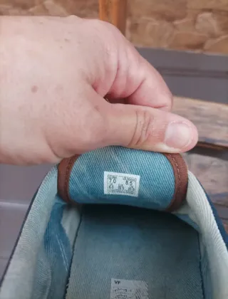 Tênis Vans Era Azul e Branco