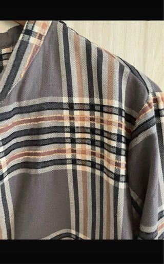 Blusa de cuadros mujer