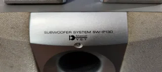 Conjunto Colunas Yamaha 5.1