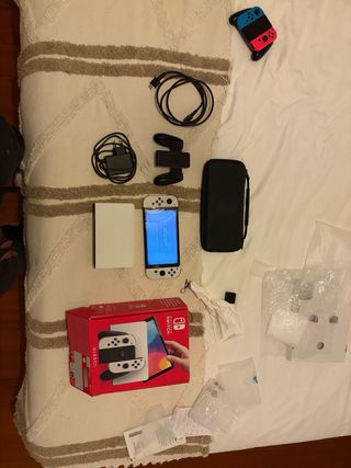 Nintendo Switch OLED Blanca