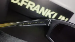 Gafas de sol D. Franklin Hurricane Negras/Doradas