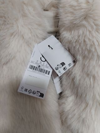 Cazadora corta efecto pelo