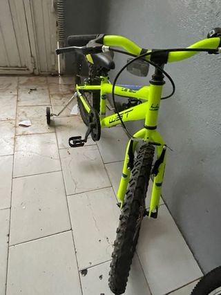 Bicicleta Infantil Neón completamente nueva