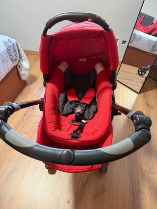 Carrito Bebé Jane Carrera Rojo