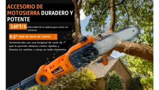 SuperHandy Sierra Poste y Cortasetos 2 en 1