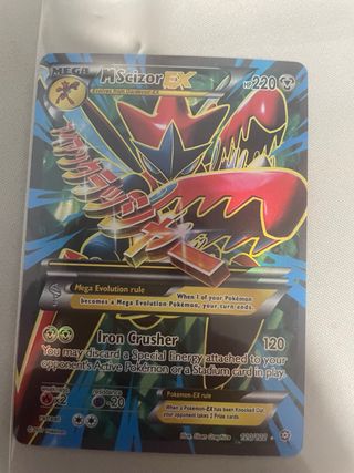 M Scizor EX Carta Pokémon Mega