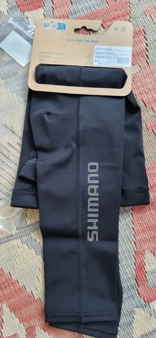 Perneras Ciclismo Shimano Negras (Nuevo)