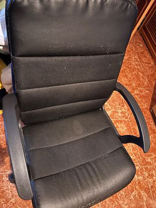 Silla de escritorio negra