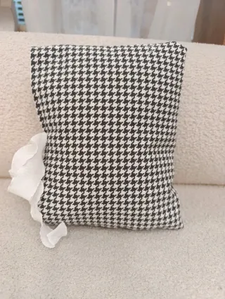Funda libro pata de gallo