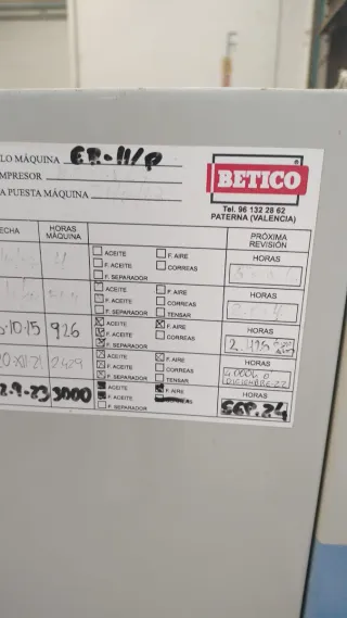 Compresor industrial