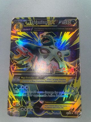 M Tyranitar EX Carta Pokémon